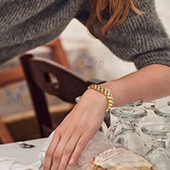 New ChunkyâGold/SilverâChainâLinkâBracelet - Picture 7 of 16